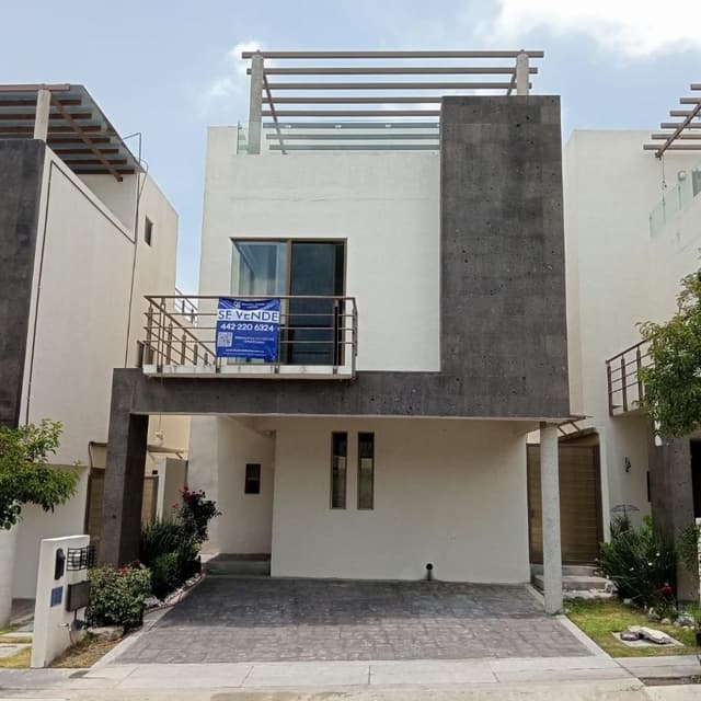 Vive Frente a las Amenidades en Residencial del Parque – Casa con Roof Garden y 3 Recámaras