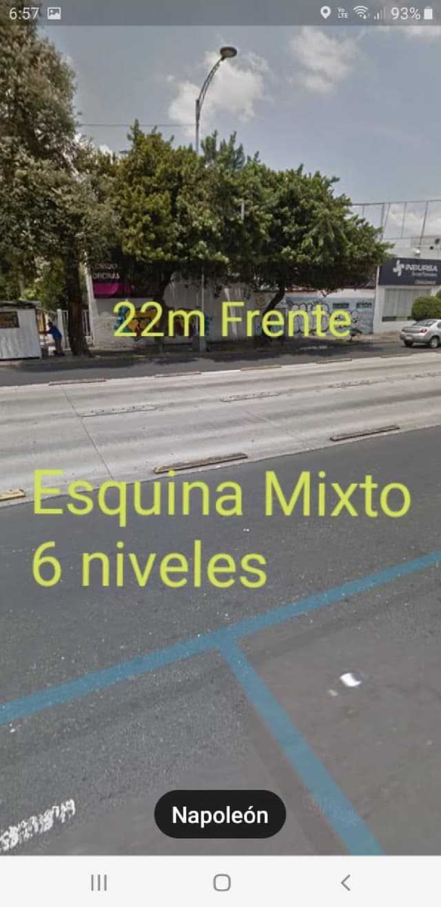 TERRENO EN VENTA, MODERNA, BENITO JUAREZ, CDMX