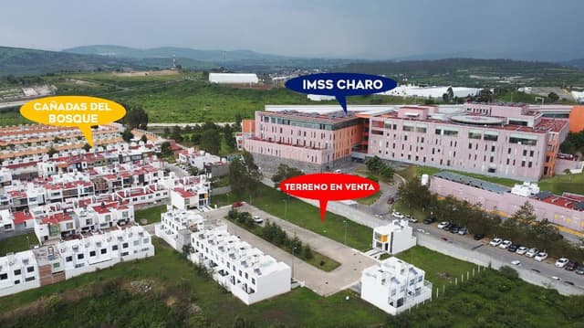 TERRENO EN VENTA EN MORELIA, FRACC. CAÑADAS DEL BOSQUE.