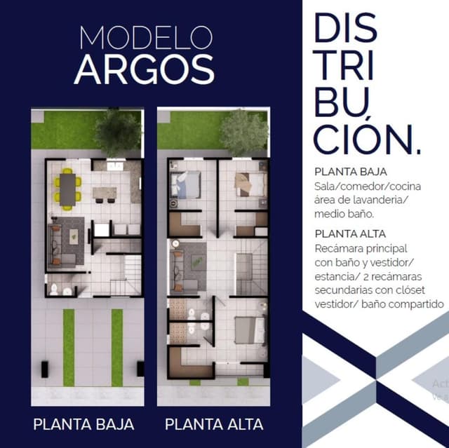 Casa en Venta, Ciudad Juárez, Chihuahua, Kali Residencial, prototipo Argos Plus