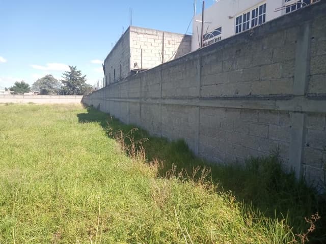 TERRENO EN VENTA EN LA MAGDALENA, SANTA CRUZ AZCAPOTZALTONGO, TOLUCA, ATRAS DE LOS JUZGADOS