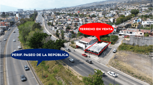 TERRENO EN VENTA EN MORELIA, SOBRE PERIFÉRICO, ZONA CENTRAL, COL. DEFENSORES DE PUEBLA