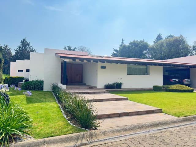 CASA EN RENTA EN CLUB DE GOLF LOS ENCINOS, LERMA, OCOYOACAC, SALIDA RAPIDA A SANTA FE