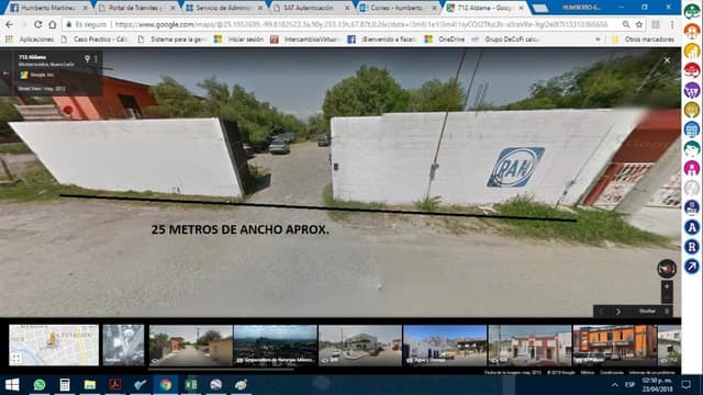 Terreno en Venta de 884.86 m² en Esquina – Barrio Mendívil, Montemorelos N.L.