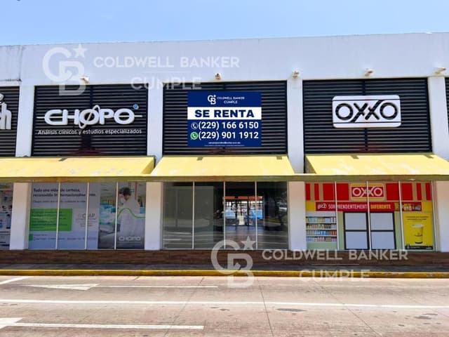 Local Comercial en Renta sobre Avenida de Alto Flujo en Boca del Río