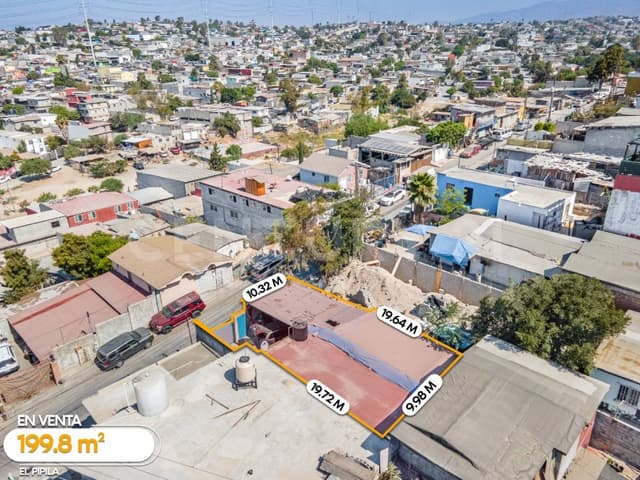 TERRENO EN VENTA LA COLONIA EL PIPILA, TIJUANA BC