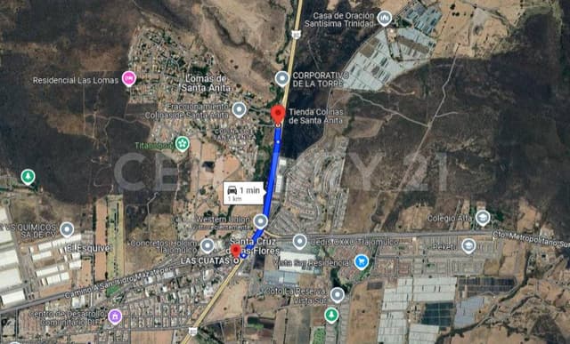 Terreno en venta en Colinas de Santa Anita, Tlajomulco