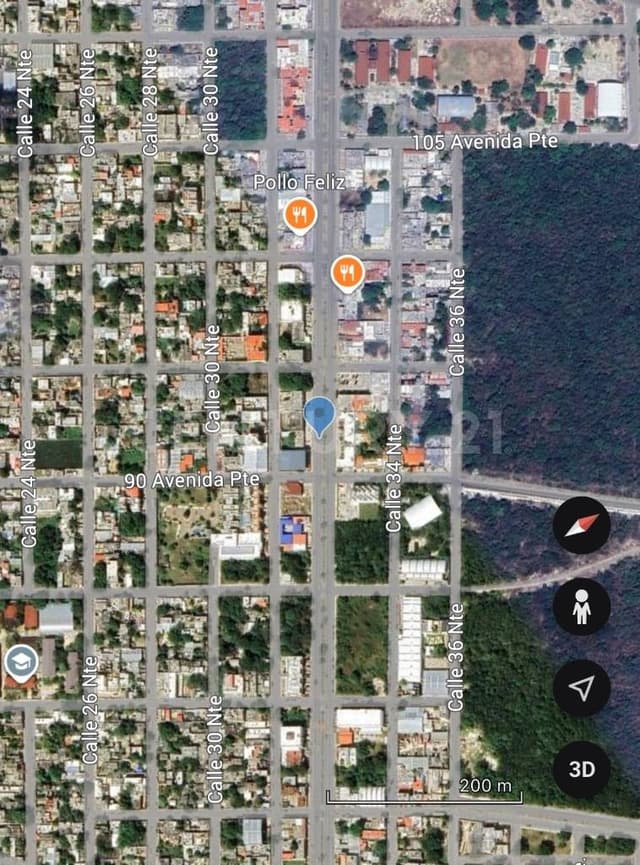 Predio con construcción comercial sobre avenida principal Constituyentes