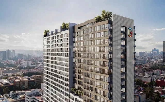 RENTA DE DEPARTAMENTO NUEVO BE GRAND DEL VALLE SUR, BENITO JUAREZ, CDMX