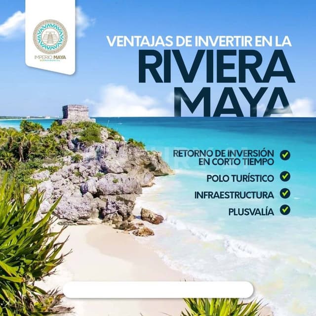 Lotes en Puerto Morelos ,Quintana Roo