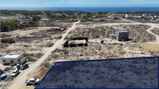 TERRENO VISTA LINDA EN VENTA, LA AHORCADITA, TODOS SANTOS, BAJA CALIFORNIA SUR