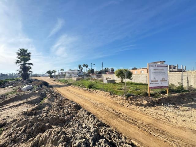 TERRENO EN VENTA EN ESQUINA EN PLAYAS DE CHAPULTEPEC, ENSENADA, B.C.