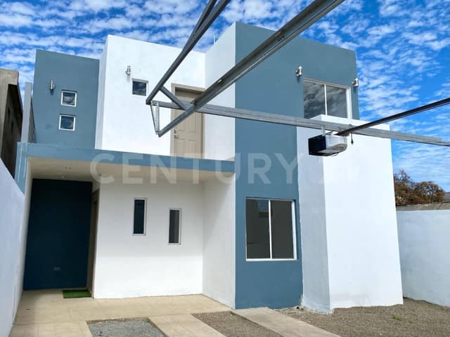 CASA EN VENTA NUEVA EN EJIDO CHAPULTEPEC EN ENSENADA, B.C.