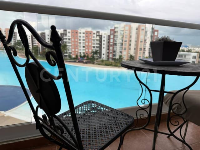 Renta Dream Lagoons 2 Recámaras 2 Baños Vista a la laguna Cancun Q. Roo