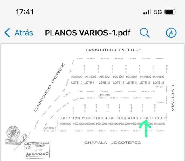 Lote en Venta en Vista Real, Jocotepec