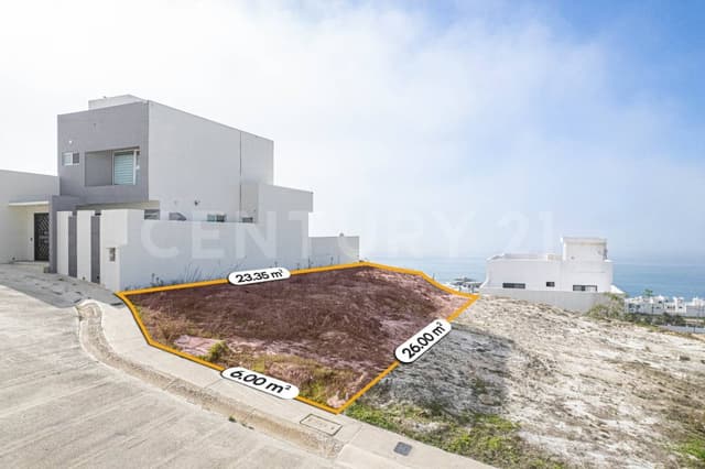 TERRENO EN VENTA EN FRACC. VISTA AZUL II, TIJUANA B.C.