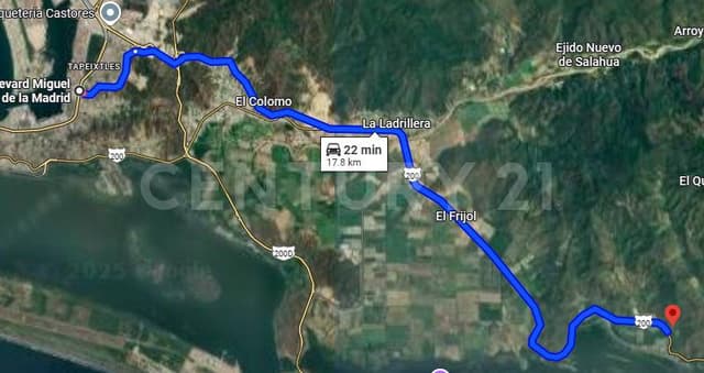 Terreno en Venta a 22 minutos del puerto de Manzanillo