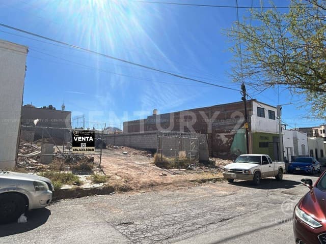TERRENO EN VENTA EN COLONIA OBRERA EN CHIHUAHUA, CHIH.