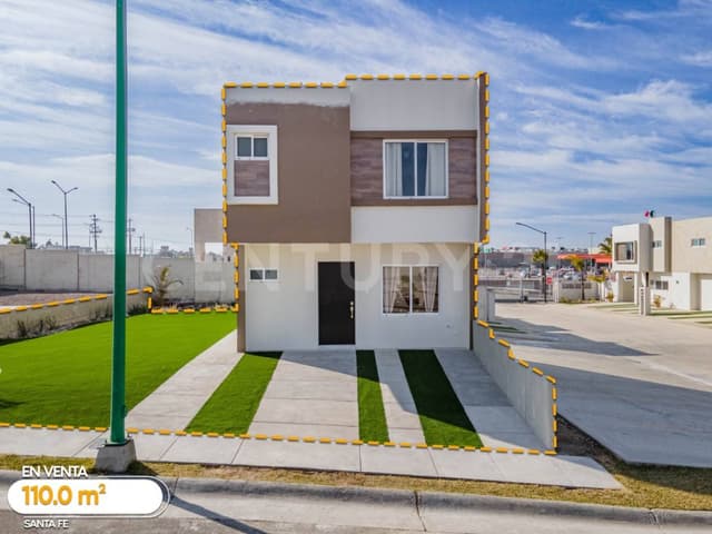 CASA EN VENTA 3 RECAMARAS EN SANTA FE, TIJUANA B.C.