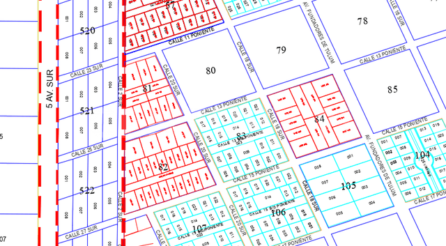 TERRENO EN VENTA REG 15 MZA 82