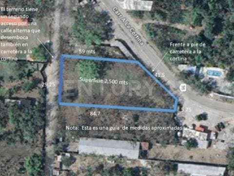 Renta de terreno en el Huajuquito, Santiago, Nuevo Leon