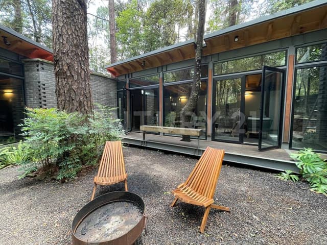 CASA EN EL BOSQUE AVÁNDARO, VALLE DE BRAVO