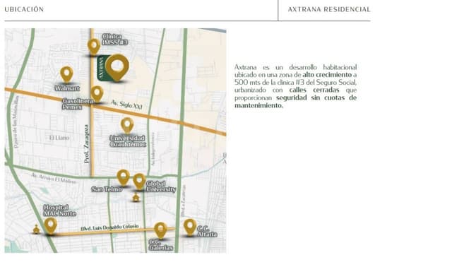 Desarrollo denominado Residencial Axtrana contará con 68 lotes municipalizados