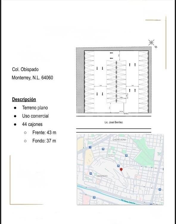 TERRENO EN RENTA EN EL OBISPADO, MONTERREY, NUEVO LEÓN