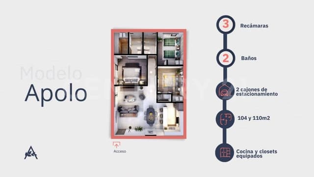 RCV-974 DEPARTAMENTOS EN PREVENTA ATTICA RESIDENCIAL