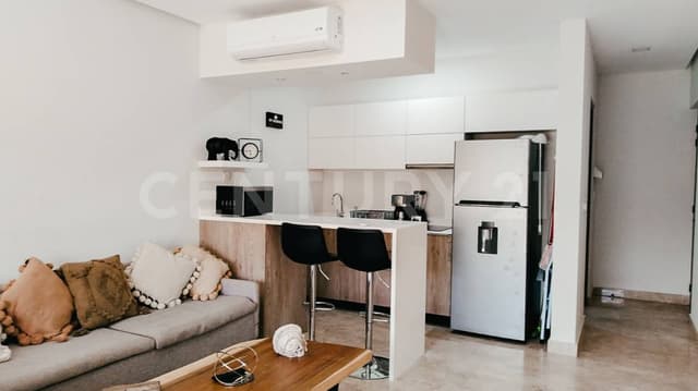 Estudio en renta, en Aldea Zama (Región 14), Tulum, Quintana Roo.