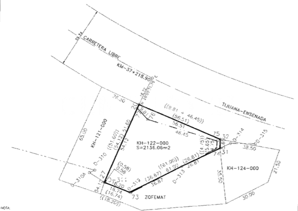 Terreno en venta en Playas de Rosarito, Baja California