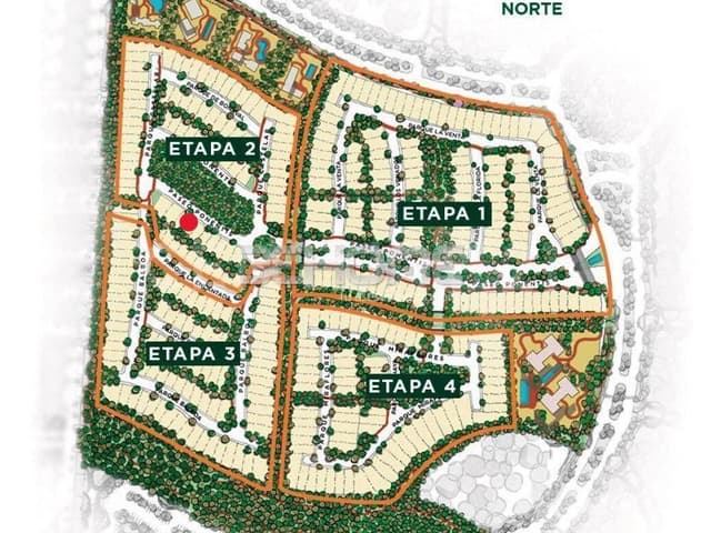 En Venta Terreno Senderos Poniente Mayakoba Playa del Carmen P4404