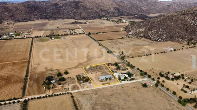 TERRENO EN VENTA, FRANCISCO ZARCO, VALLE DE GPE, ENSENADA, B.C.