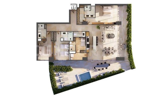 Departamento en Venta Puerto Cancun Vellmari