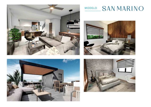 Casa en Venta Modelo en San Marino en Mar abierto 145.60 m2