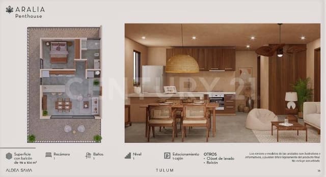 VENTA DE DEPARTAMENTOS EN TULUM JPU0621