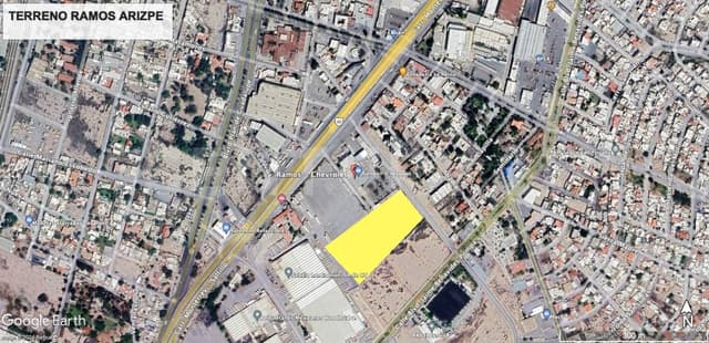 SE VENDE TERRENO 18,422 M2 EN RAMOS ARIZPE