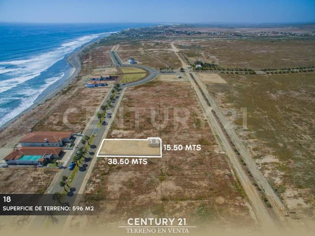 Terreno en venta en Residencial Playa del Socorro, San Quintin Baja California