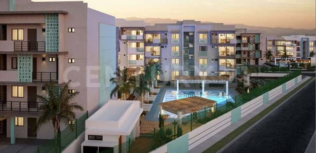 Conjunto de departamentos que van desde los 62 mts2 hasta los 87 mts2