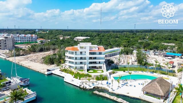 en venta departamento de lujo en nuevo condominio con muelle privado