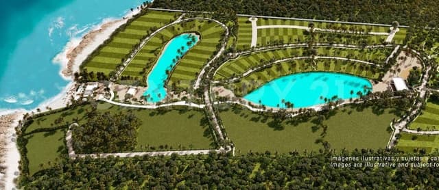 Lote en fracc frente al mar en Paamul a 10 min de Playa del Carmen