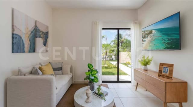 Venta de departamento a 5 min de la playa, Puerto Morelos C3812
