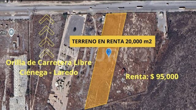 TERRENO EN RENTA EN CIENEGA DE FLORES, NUEVO LEON