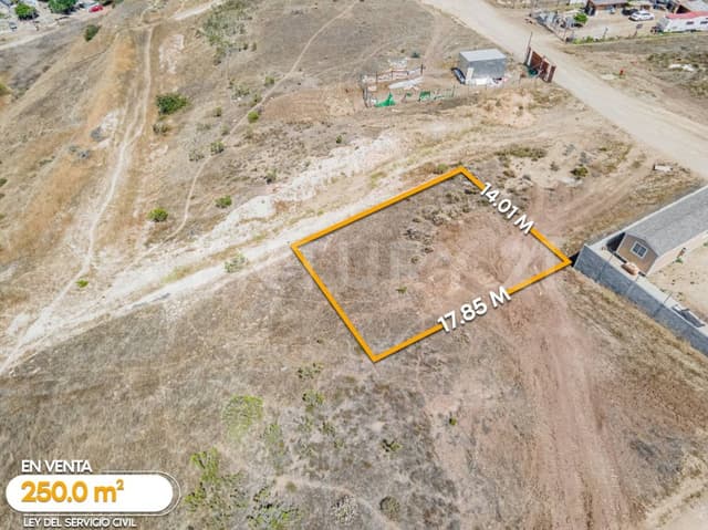 SE VENDE TERRENO EN COL. LEY DEL SERVICIO SOCIAL, TIJUANA, B.C.