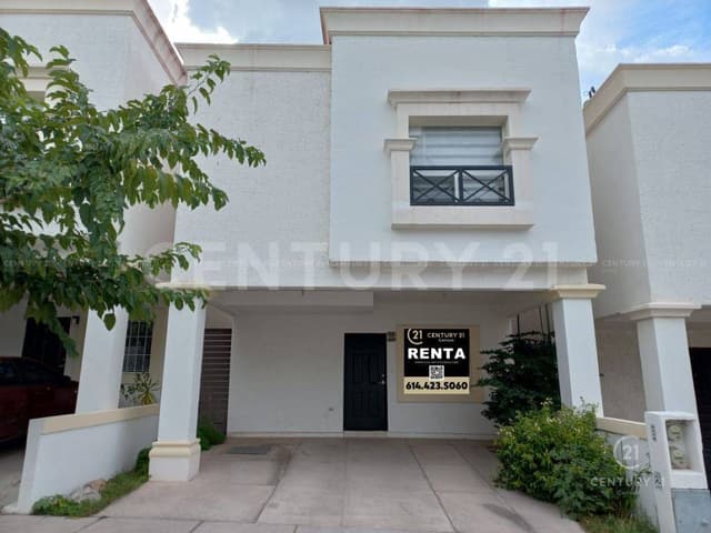 CASA EN RENTA EN FRACCIONAMIENTO PUENTE DE PIEDRA, EN CHIHUAHUA, CHIH.