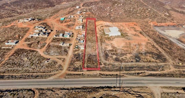 TERRENO COMERCIAL EN VENTA EN MANEADERO ENSENADA B.C.