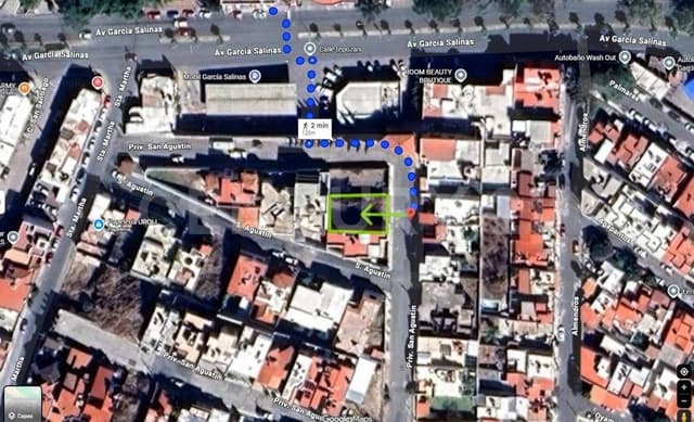 Terreno de 200 m2 en Privada San Agustin (a unos metros de Av.Garcia Salinas)