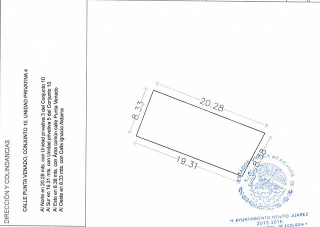 TERRENO EN VENTA EN PUNTA ARENA EN PUERTO MORELOS