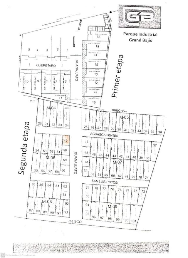 TERRENO EN VENTA, Parque Industrial Grand Bajio