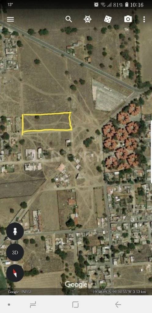 TERRENO EN VENTA, SAN MIGUEL, ZUMPANGO, ESTADO DE MÉXICO